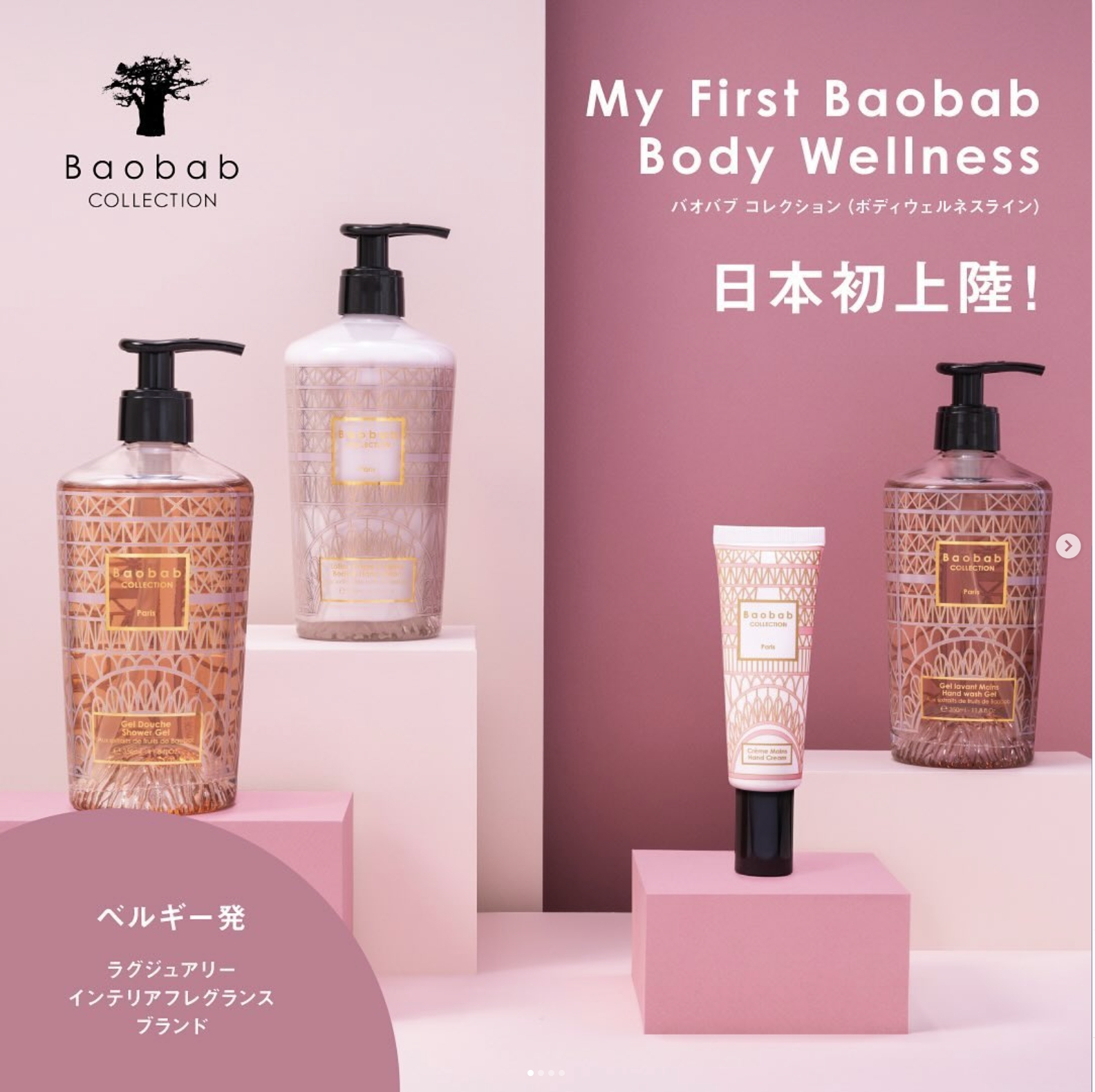 BaobabコレクションPOP UP開催へのリンク