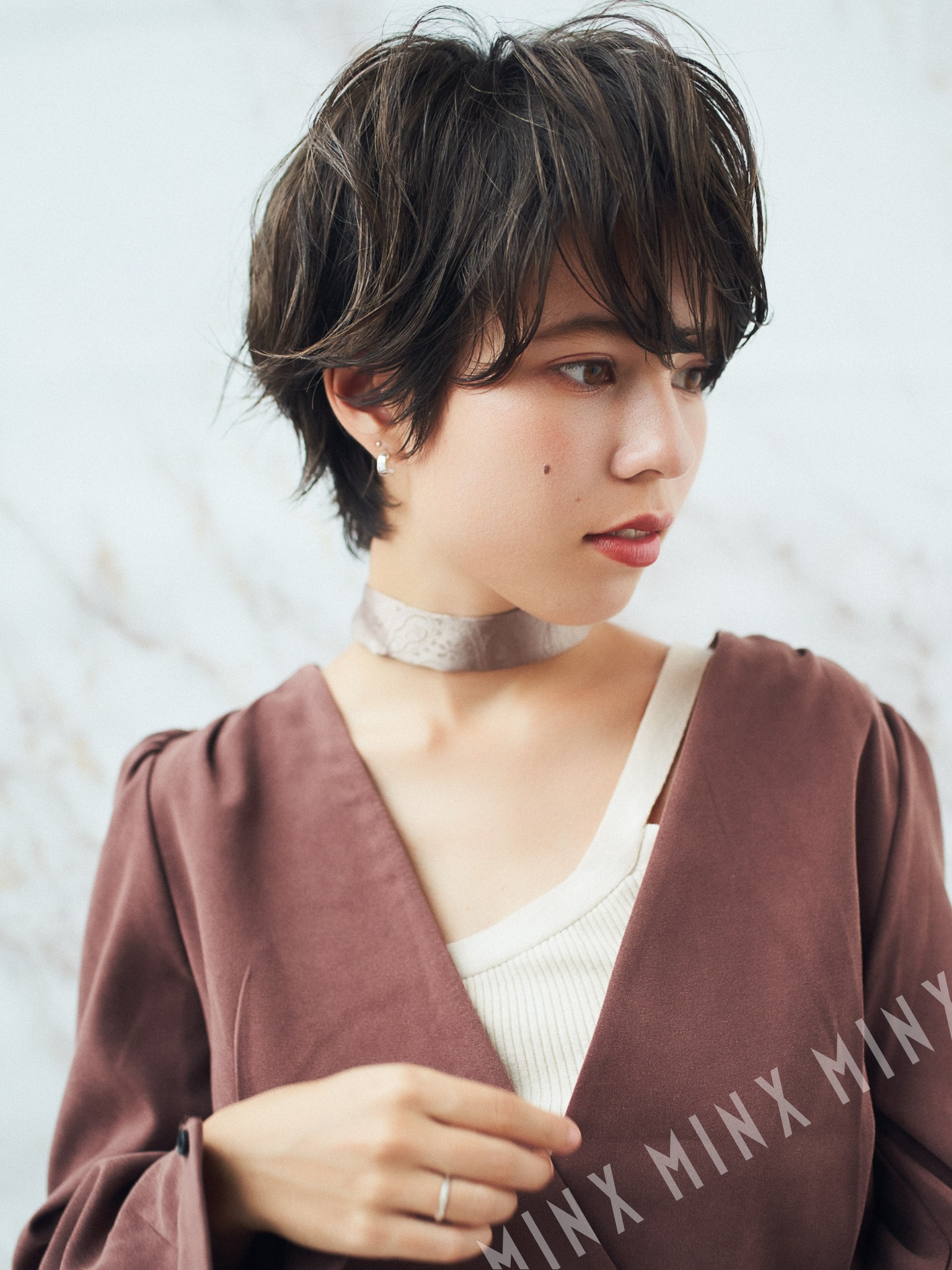 まーにゃ【カット_美容師コラボアレンジ】天使のModishショート＜M＞ まーにゃ【カット_美容師コラボアレンジ】天使のModishショート