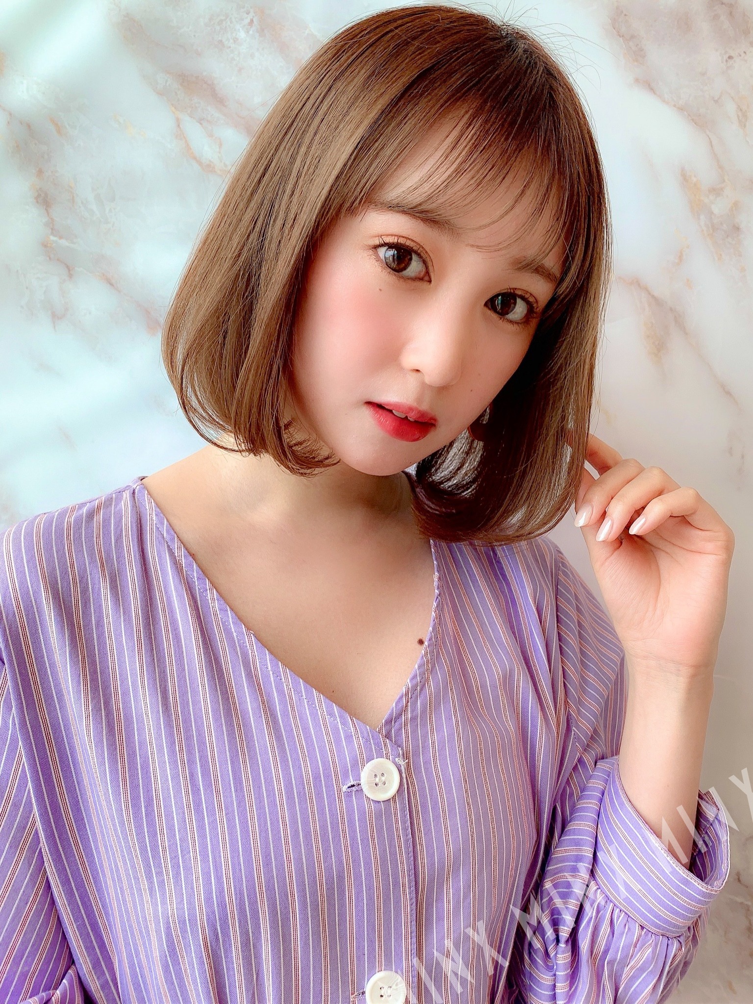 フレンチガーリーボブ 表参道銀座原宿の美容院minx