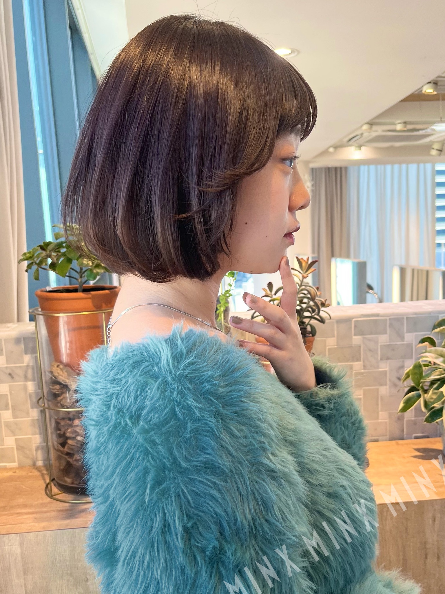 MINX 桜井智美］ナチュラル韓国風ボブ | 表参道銀座原宿の美容院MINX