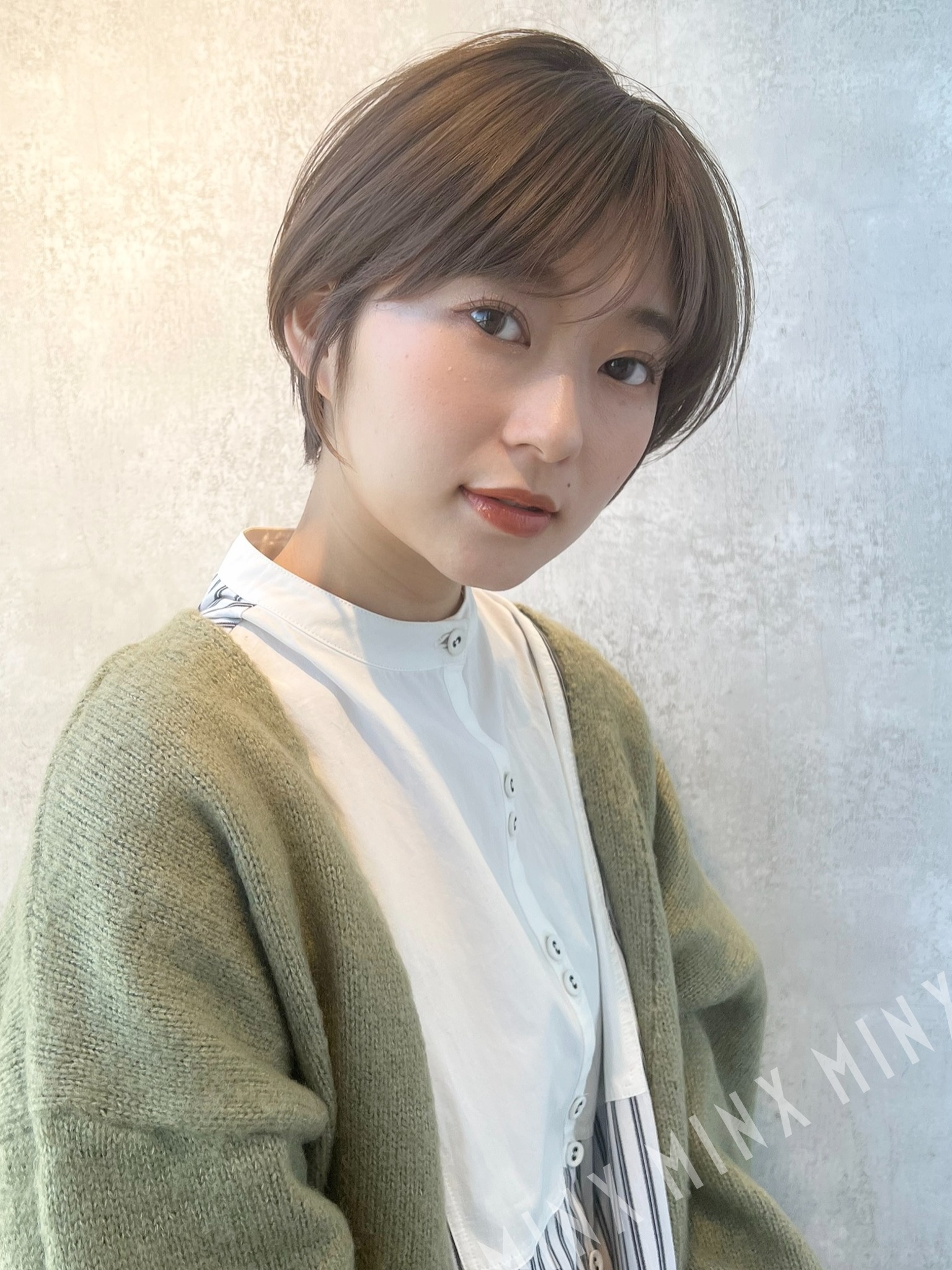 マッシュショート×透明感ベージュカラー | 表参道銀座原宿の美容 マッシュショート×透明感ベージュカラー | 表参道銀座原宿の美容