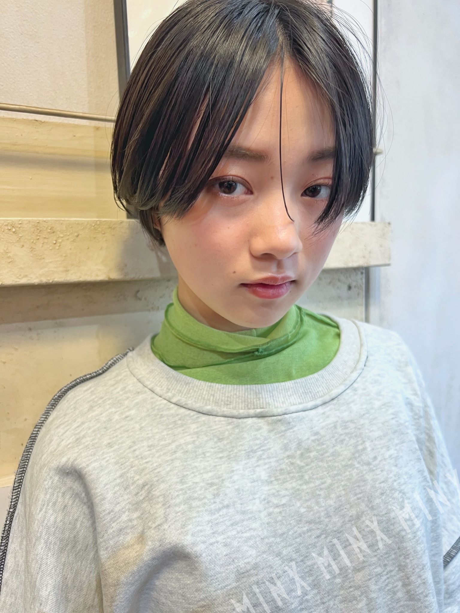 コンパクトマッシュショートボブ 表参道銀座原宿の美容院minx