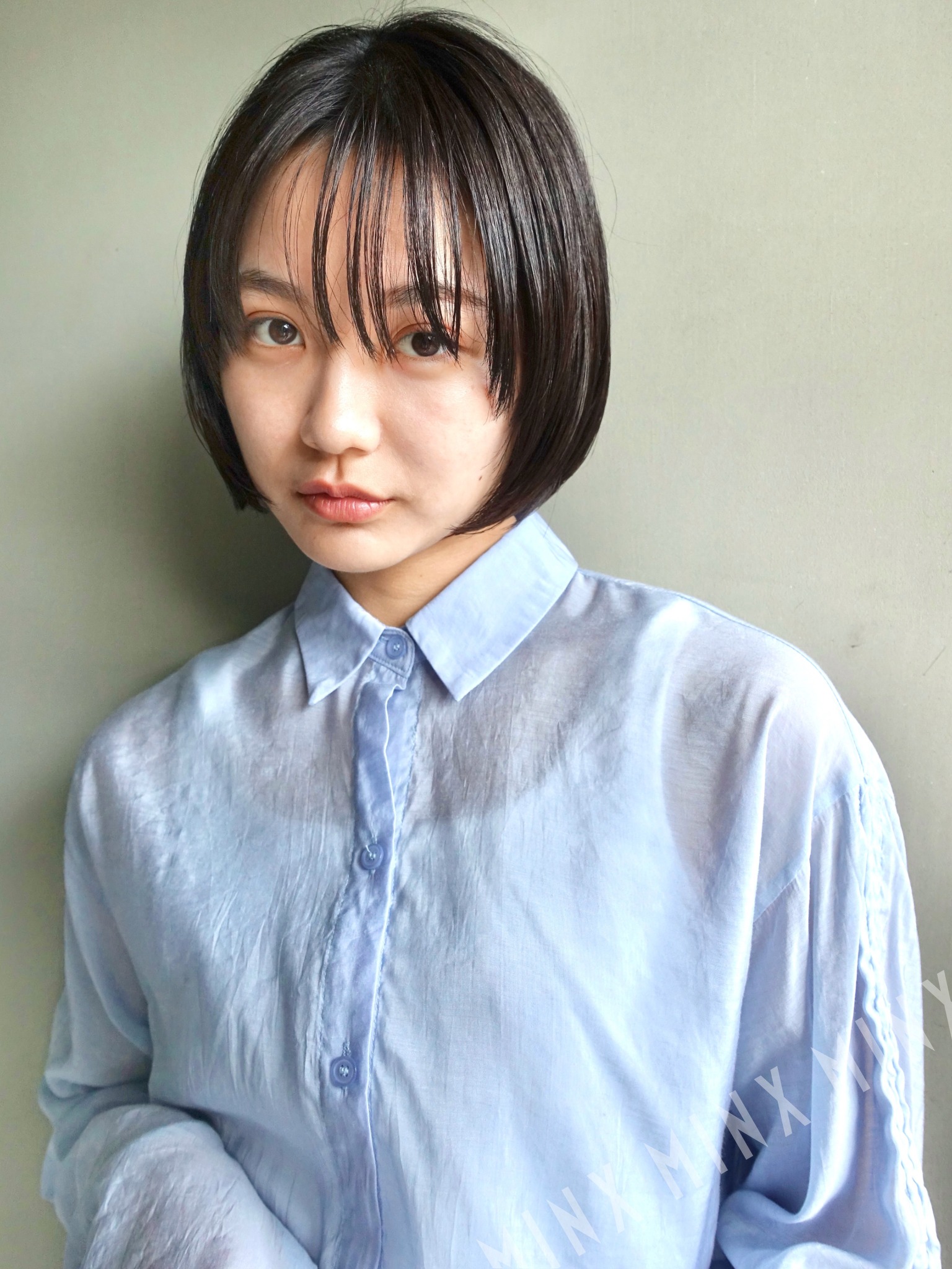 ぷつっと前上がりボブ | 表参道銀座原宿の美容院MINX