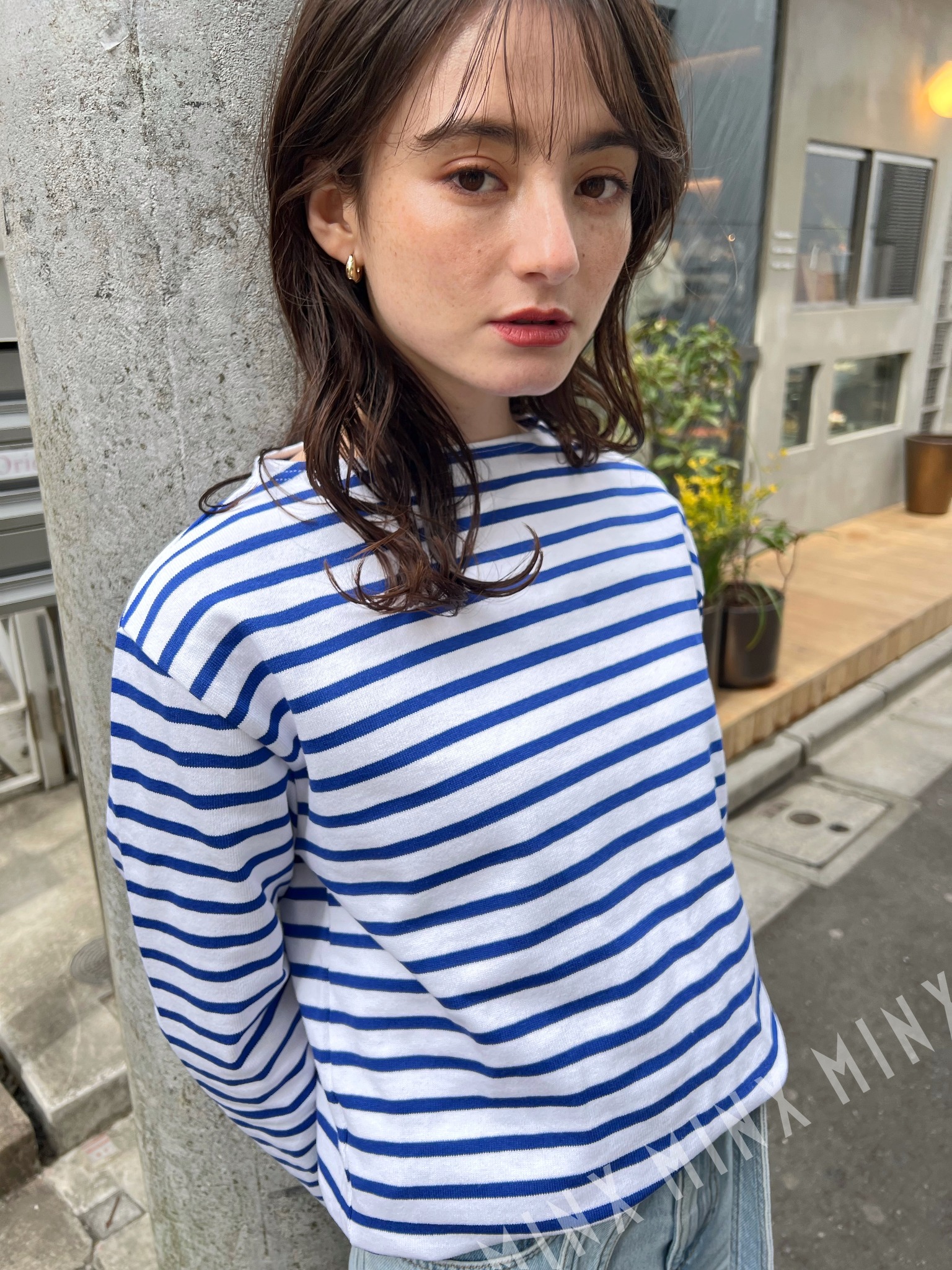 ミディアムパーマ 表参道銀座原宿の美容院minx