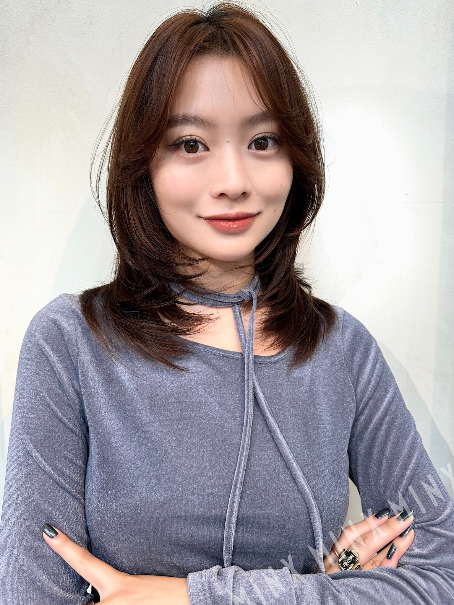 レイヤーミディアム | 表参道銀座原宿の美容院MINX