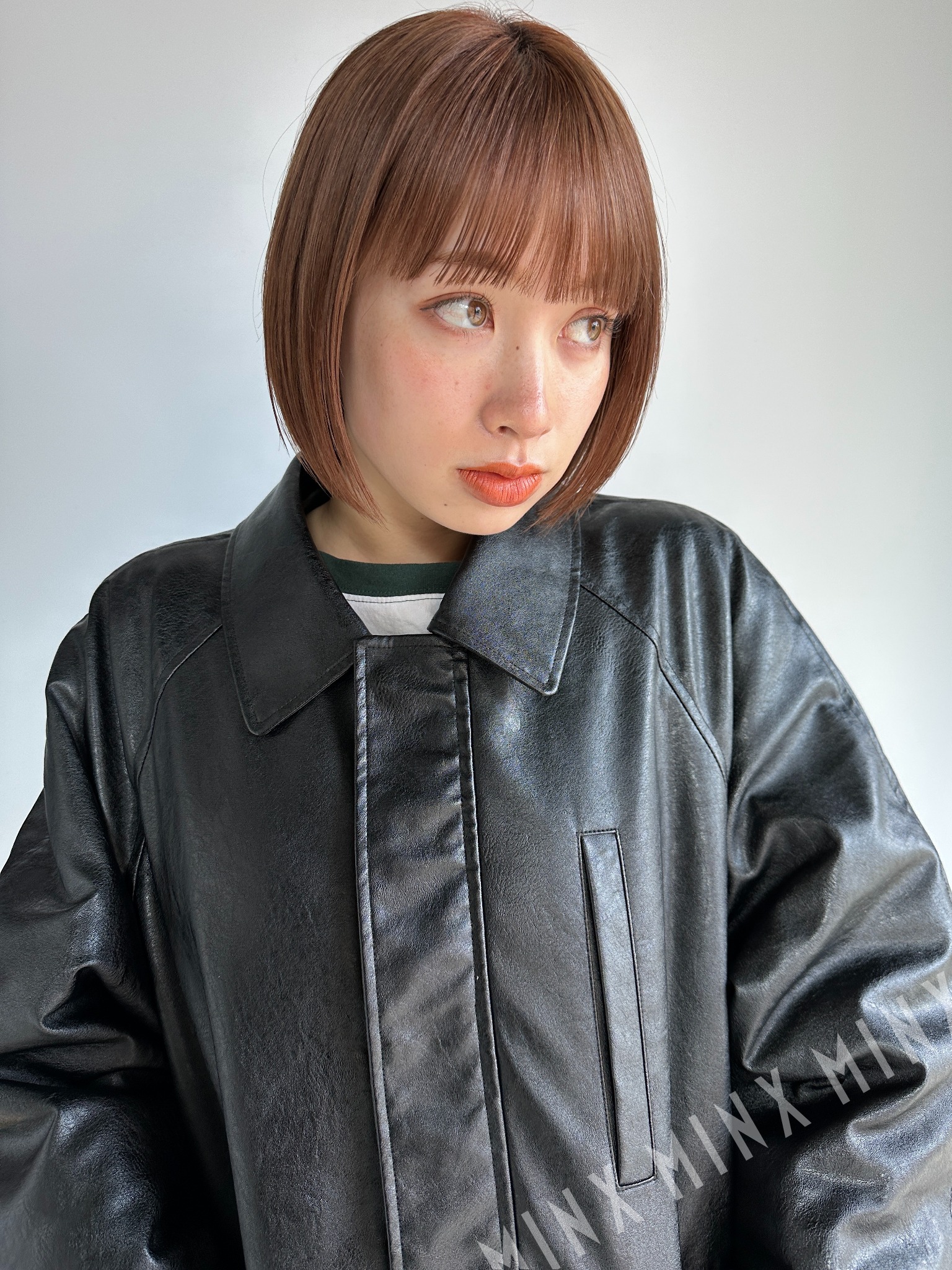 あごラインぷつっとボブ | 表参道銀座原宿の美容院MINX