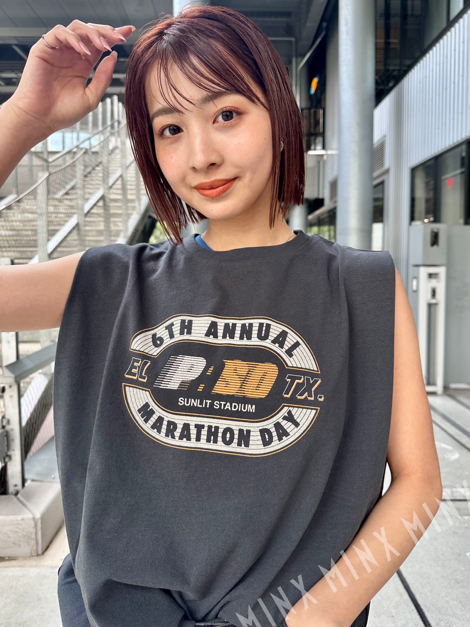 ストレートボブシースルーバング | 表参道銀座原宿の美容院MINX