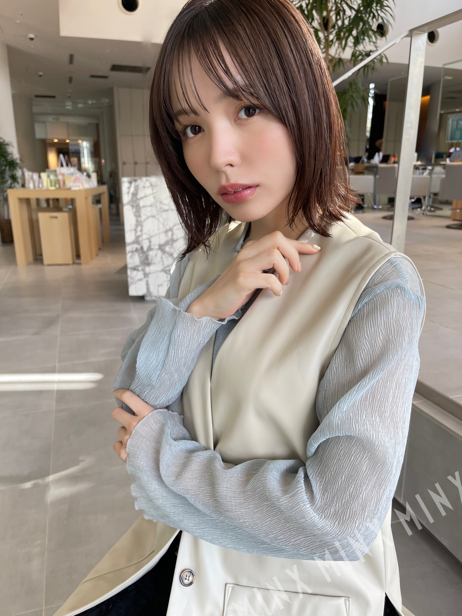 くびれボブ | 表参道銀座原宿の美容院MINX