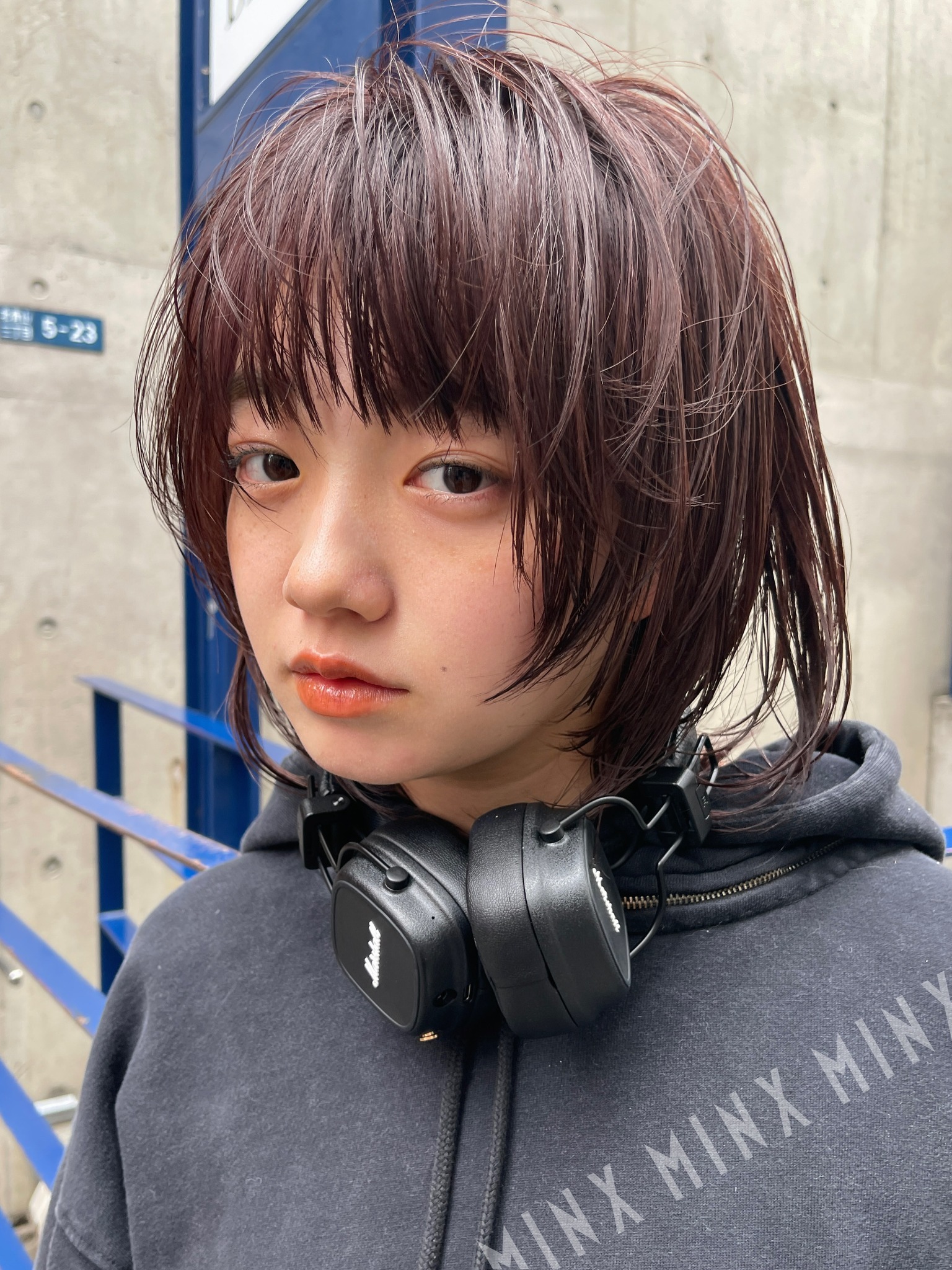 前上がりなマッシュボブ | 表参道銀座原宿の美容院MINX