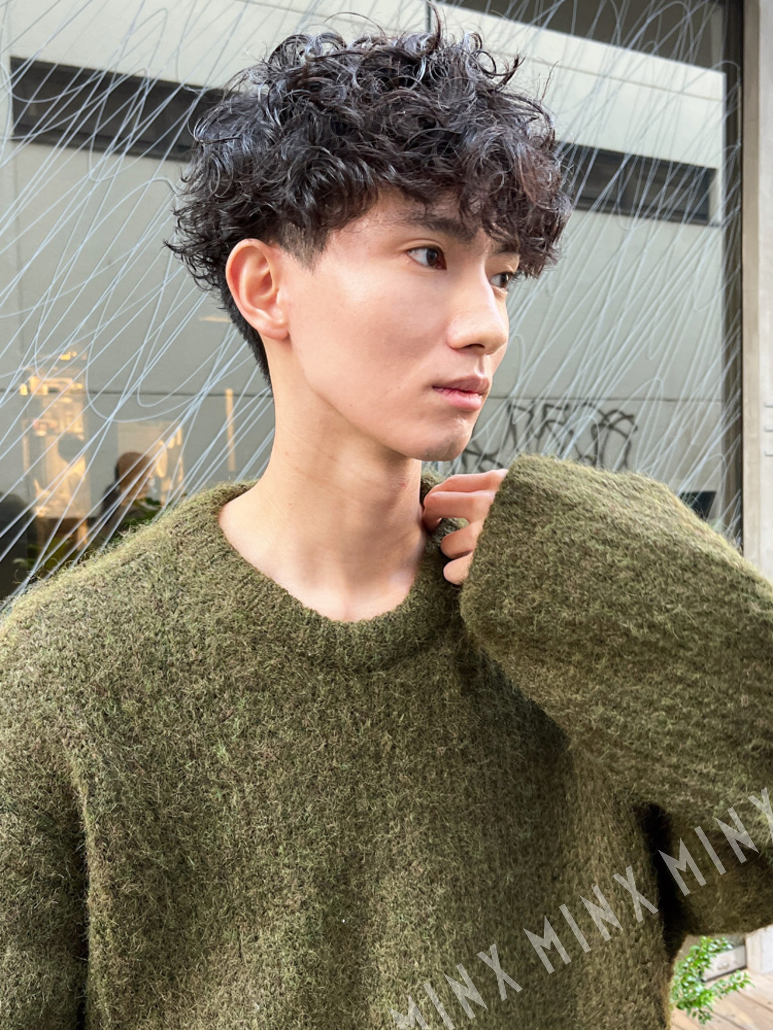 MINX青山店川渕 波巻きパーマ×ツイストスパイラルパーマ | 表参道銀座