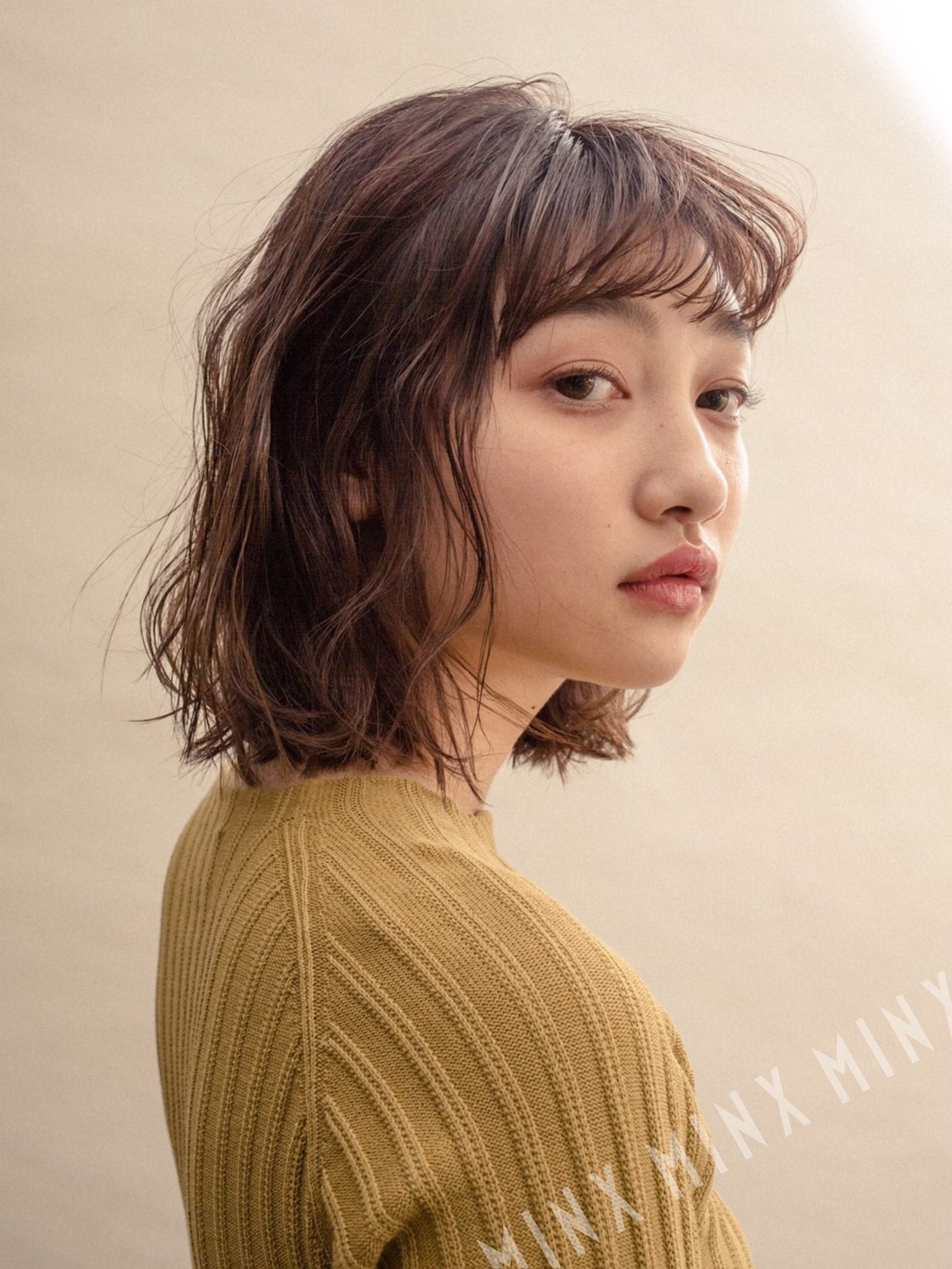 2019秋のほつれウェーブボブ | 表参道銀座原宿の美容院MINX