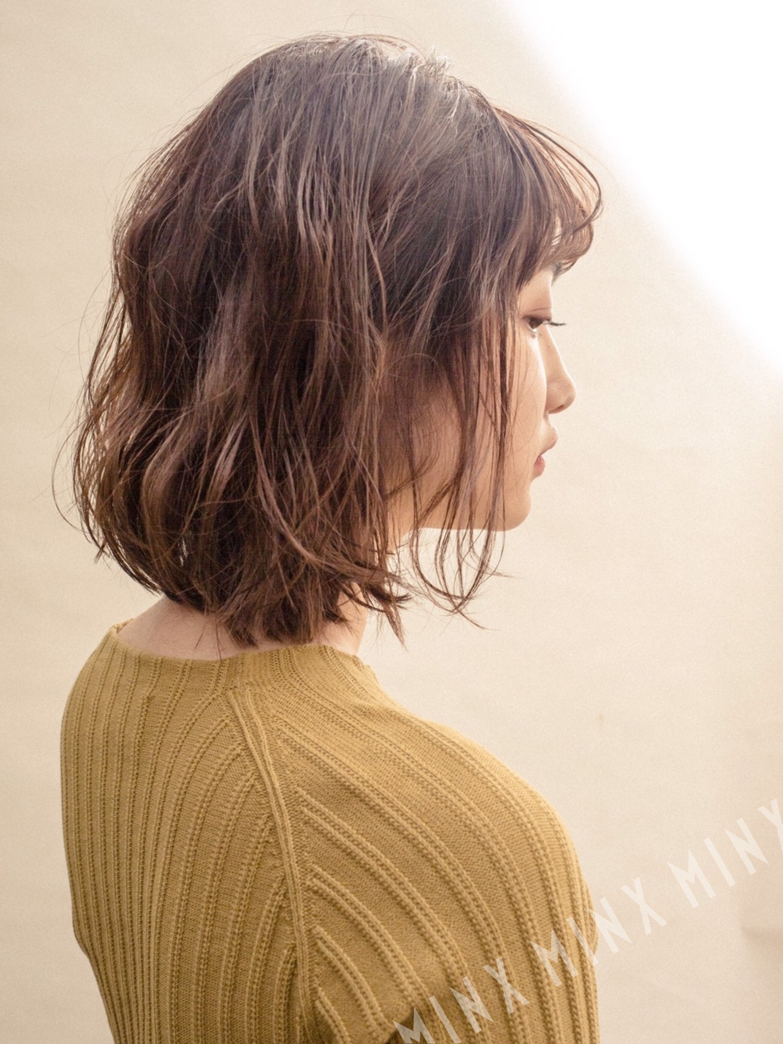 2019秋のほつれウェーブボブ | 表参道銀座原宿の美容院MINX
