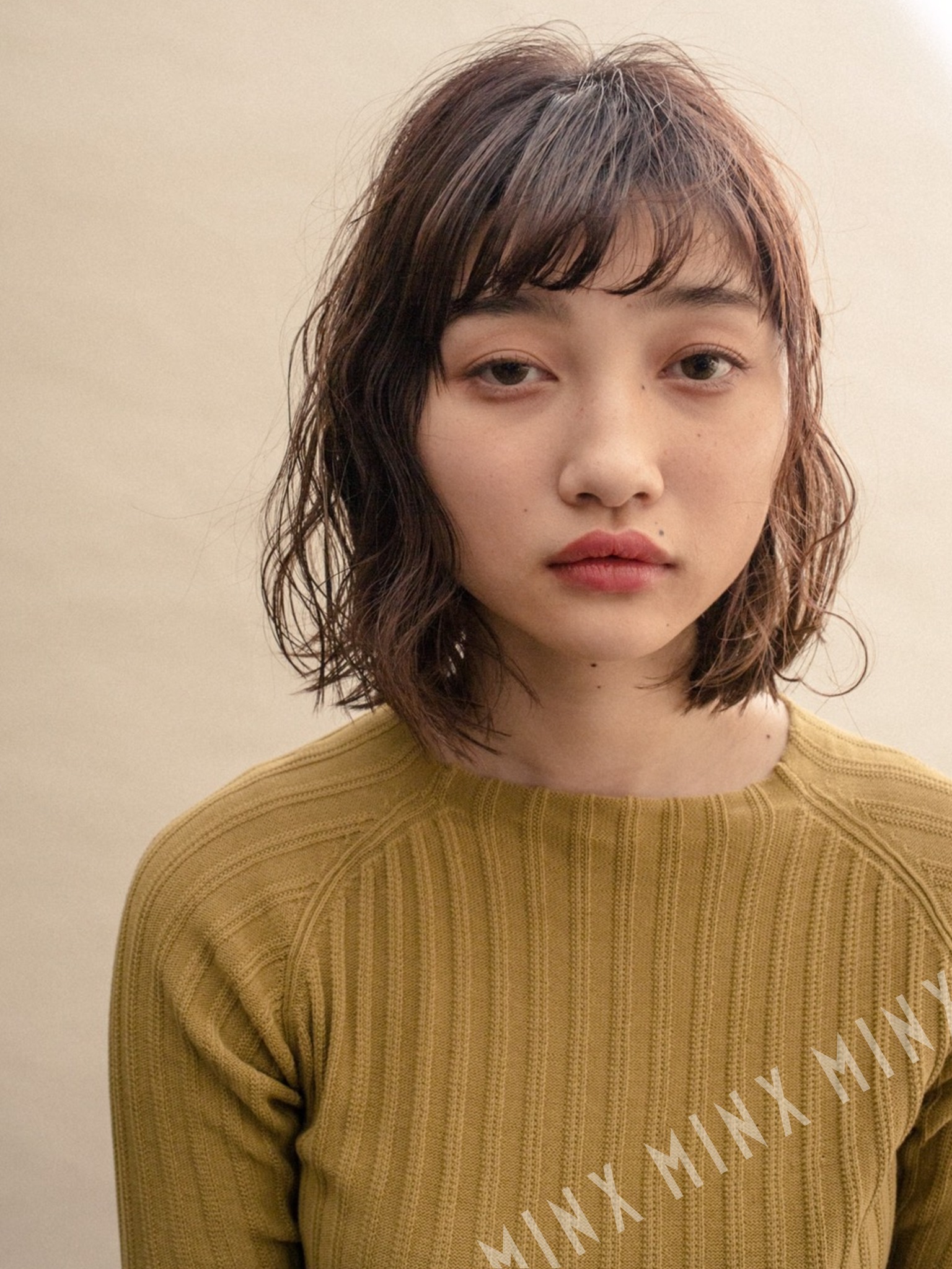 2019秋のほつれウェーブボブ | 表参道銀座原宿の美容院MINX