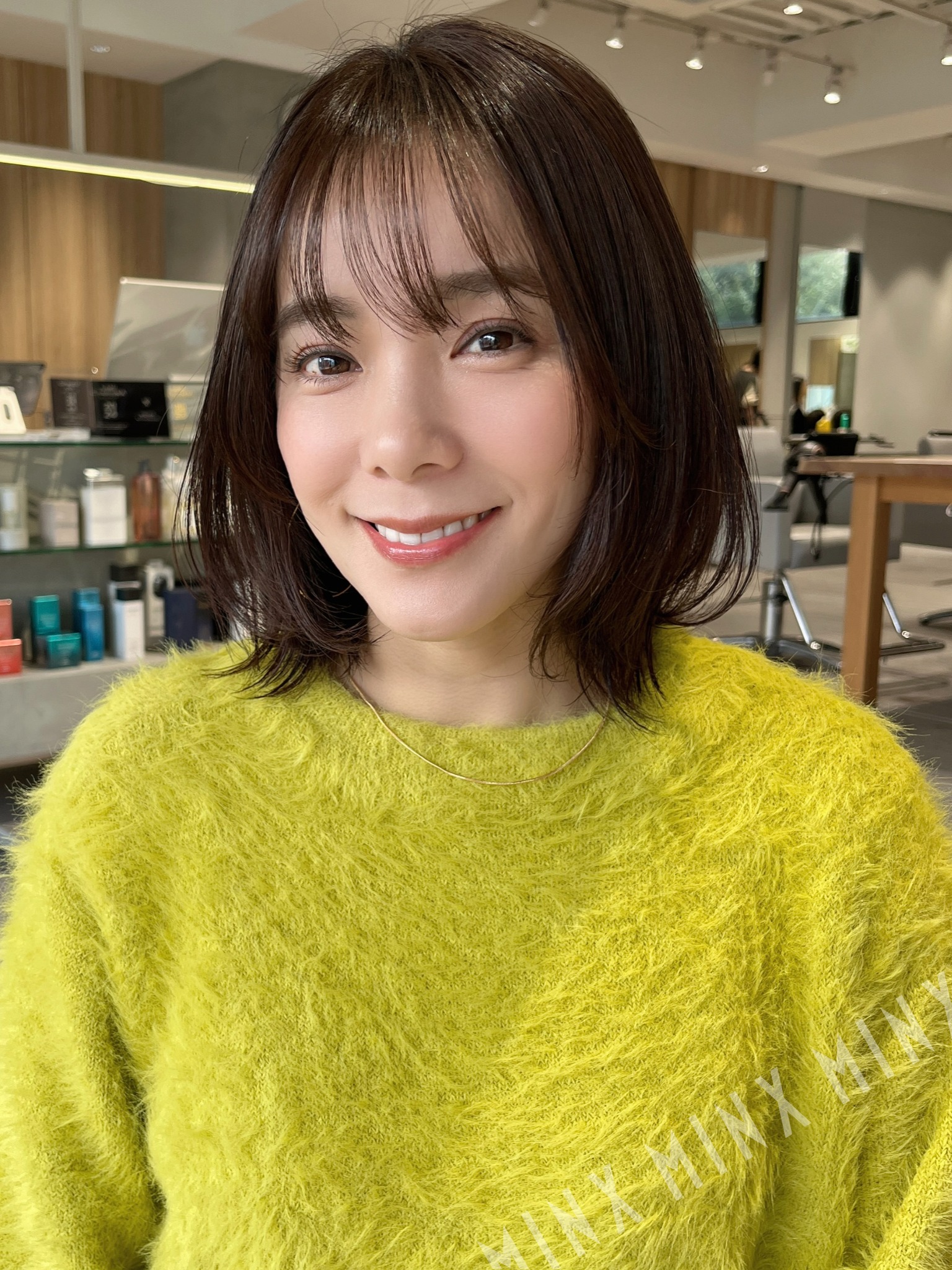伸ばしかけ重軽ボブ♪ | 表参道銀座原宿の美容院MINX