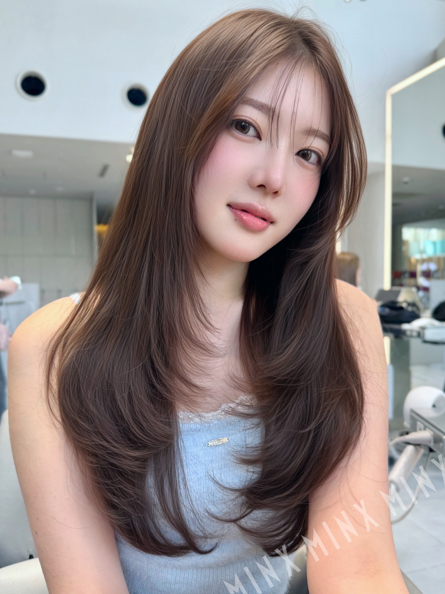 ロングレイヤー | 表参道銀座原宿の美容院MINX