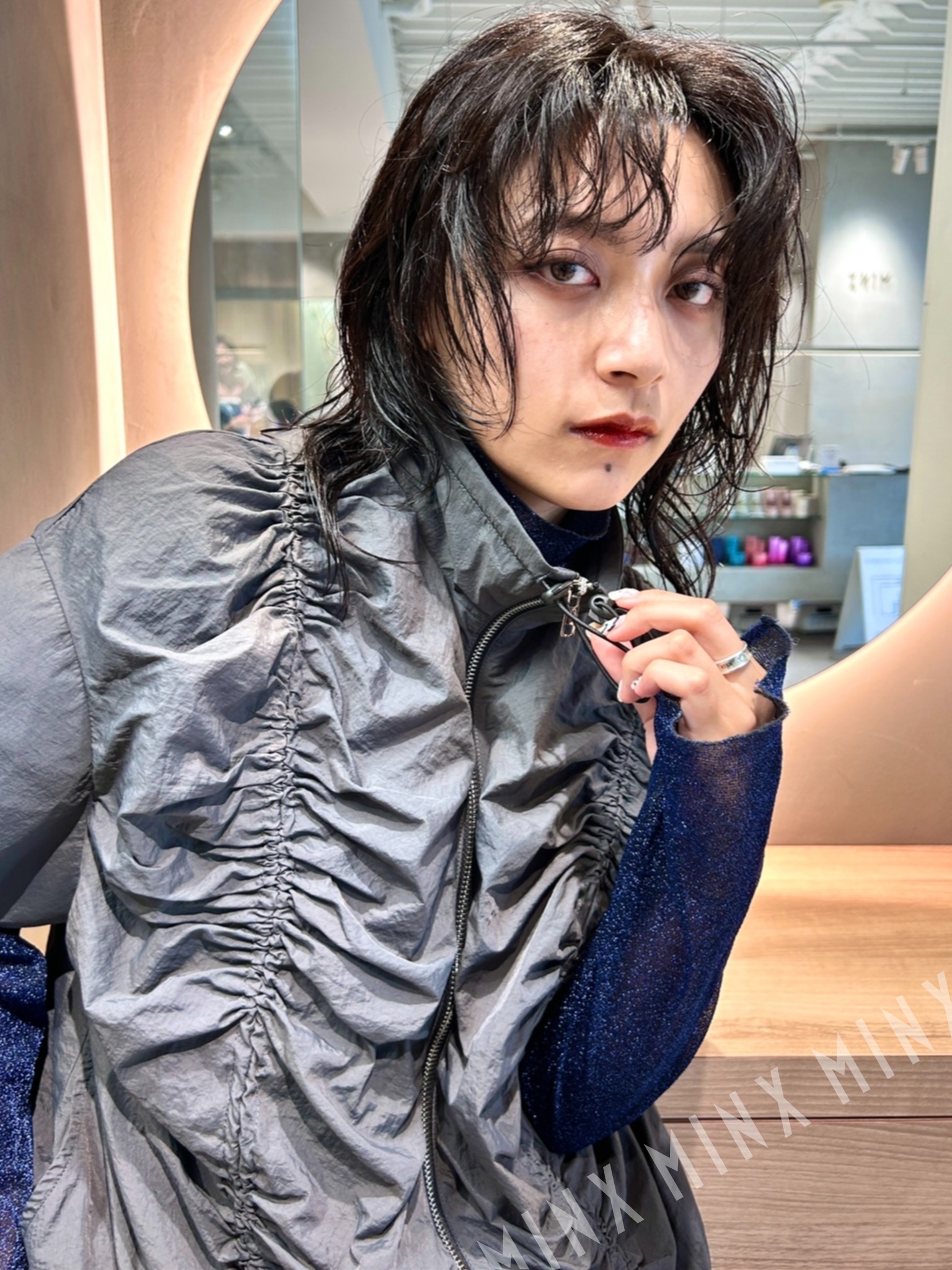 カジュアルモード×パーマ | 表参道銀座原宿の美容院MINX