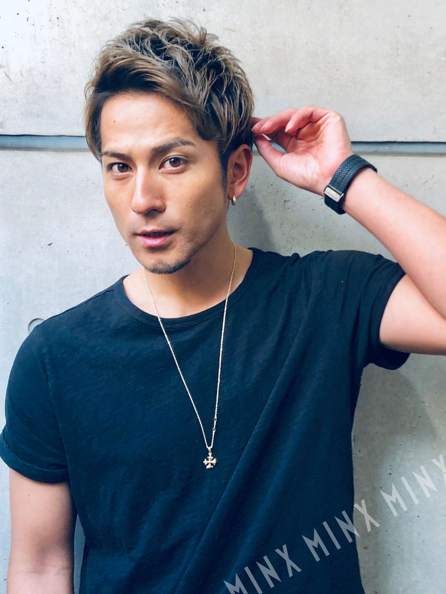 MINXメンズヘア】毛束感アップバング | 表参道銀座原宿の美容院MINX