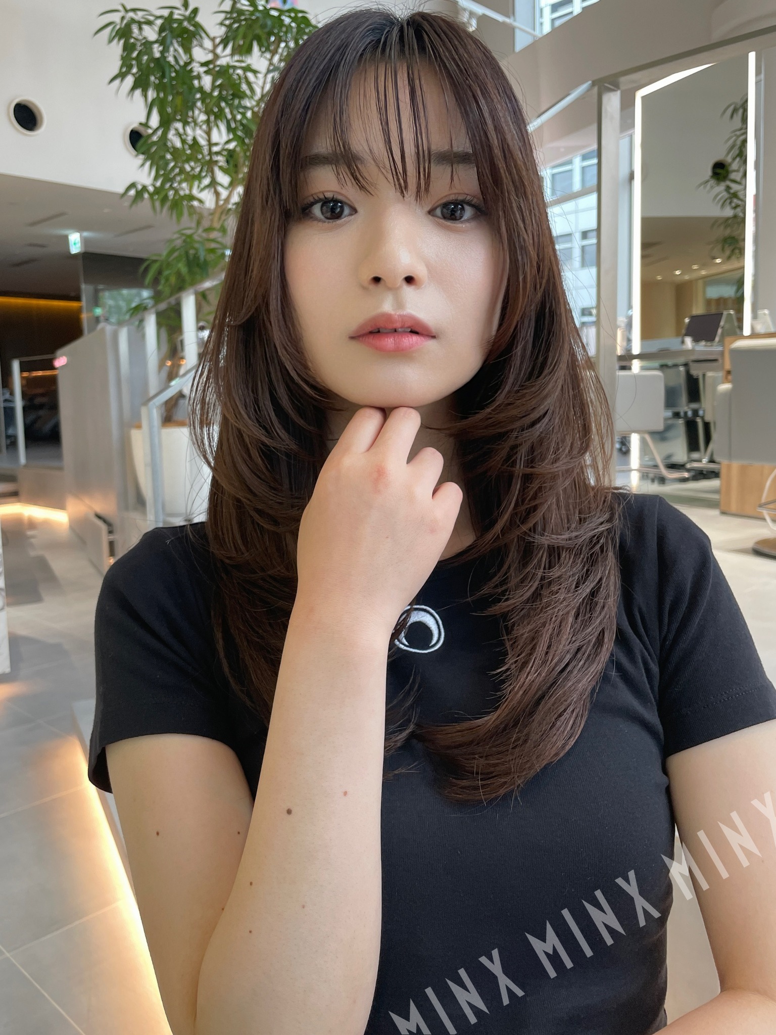 ロングレイヤー | 表参道銀座原宿の美容院MINX