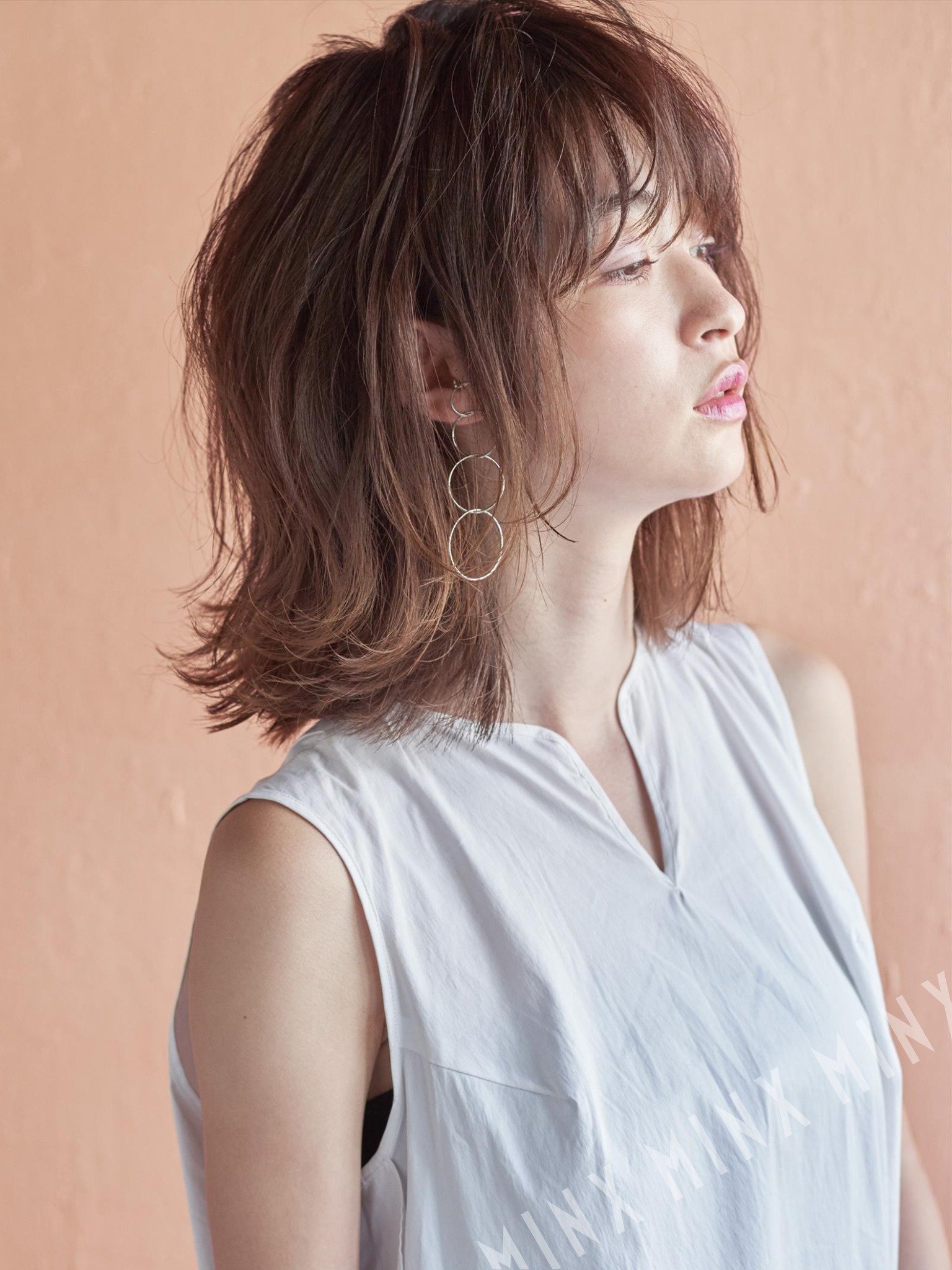 カットだけで可愛くなるヘルシーミディ 表参道銀座原宿の美容院minx