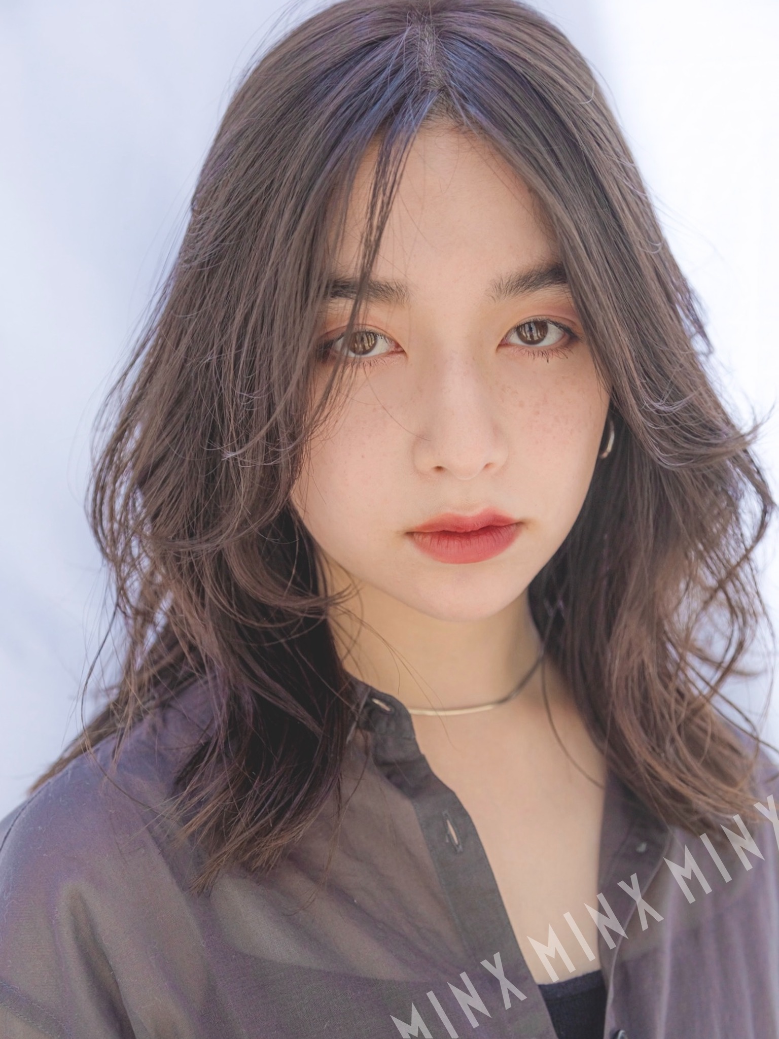 韓国風 ヨシンモリ くびれ外はね 表参道銀座原宿の美容院minx