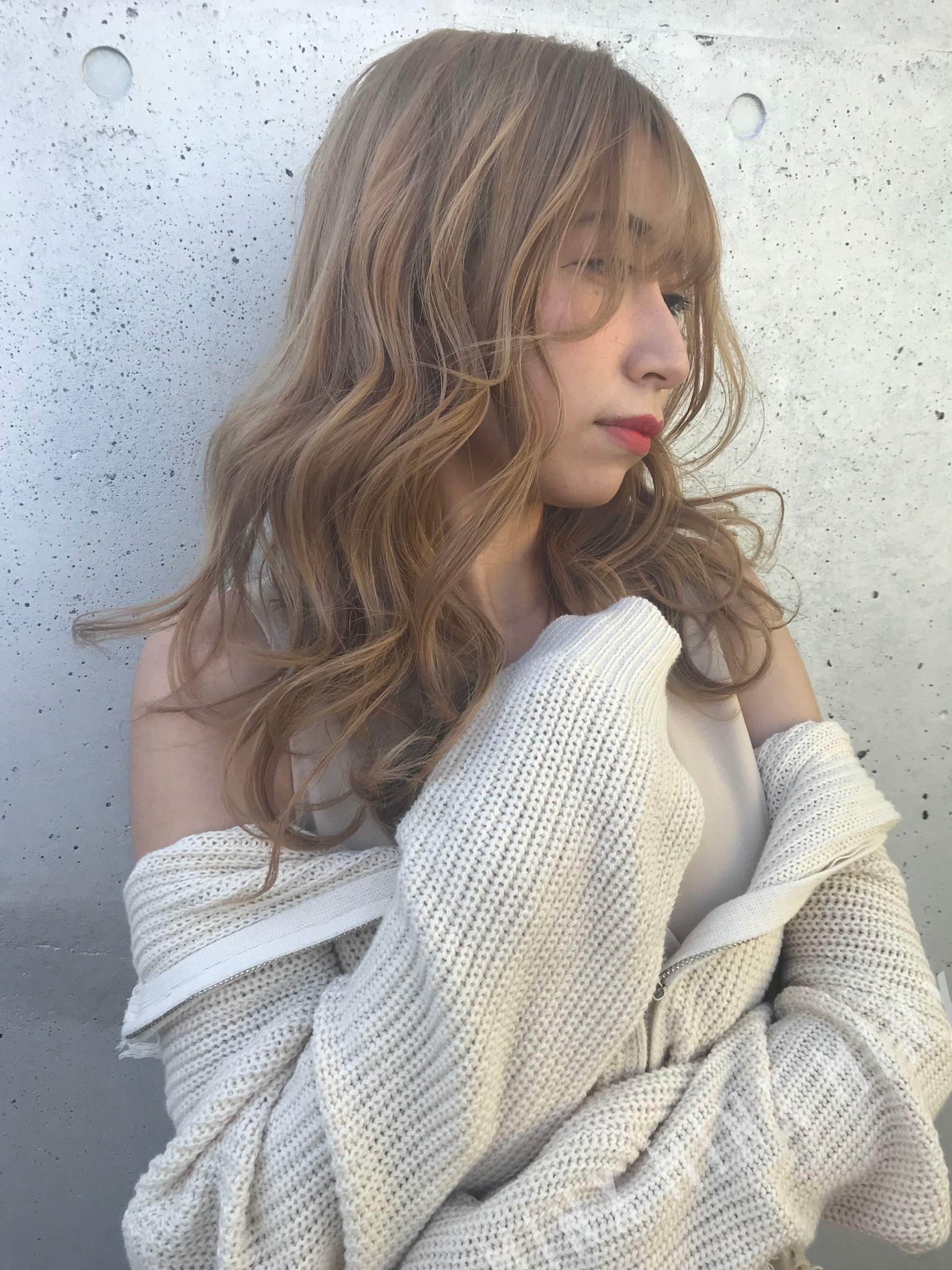 ミルクティーベージュ | 表参道銀座原宿の美容院MINX