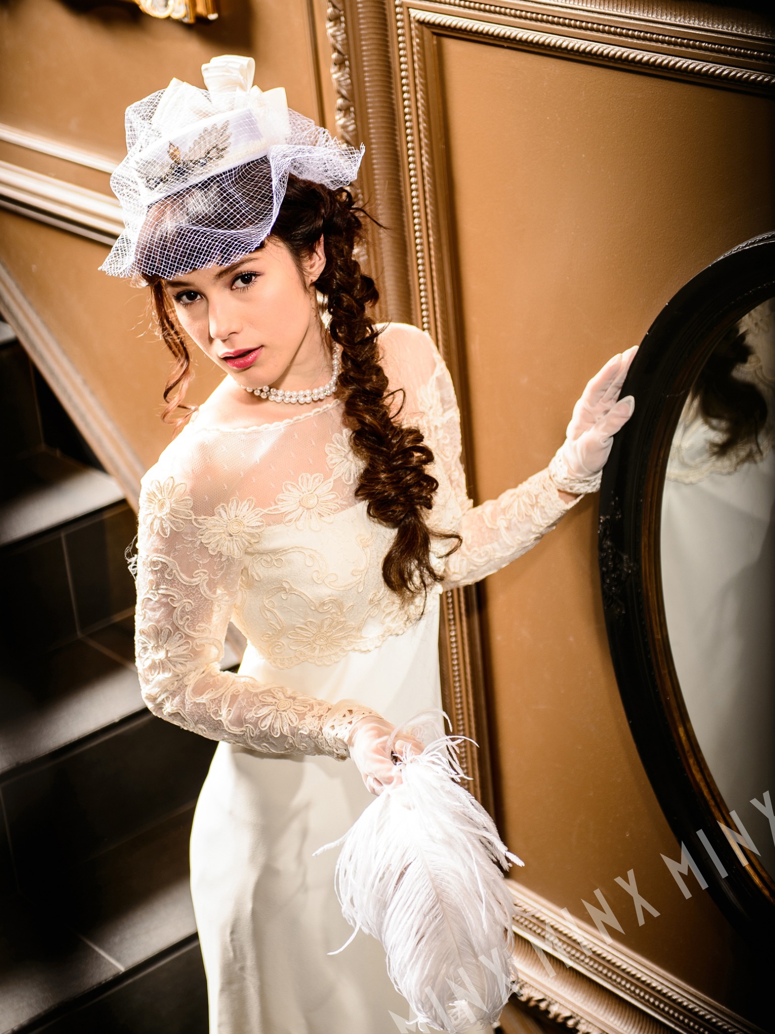 貴婦人風花嫁 | 表参道銀座原宿の美容院MINX