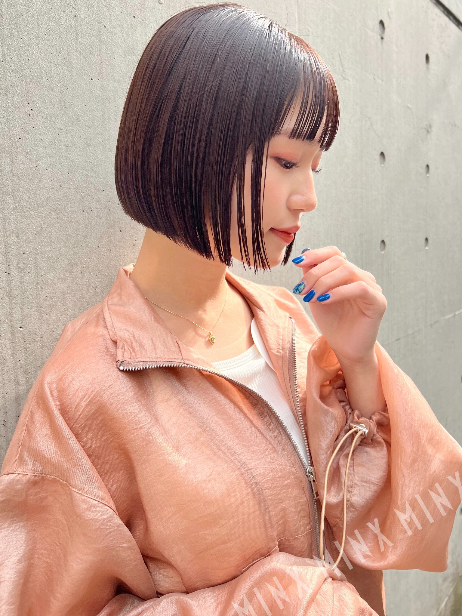 ぱつっとボブ ミニボブ 切りっぱなしボブ 【清水豊】 | 表参道銀座原宿